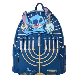 Loungefly x Disney Stitch Hanukkah Menorah Light Up Mini Backpack