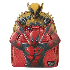 Loungefly x Marvel Deadpool & Wolverine Mini Backpack
