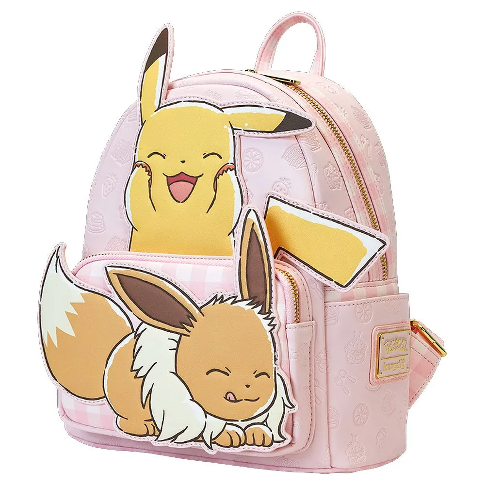 Loungefly x Pokémon Café Pikachu & Eevee Mini Backpack
