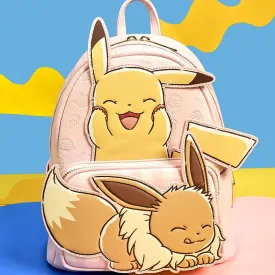 Loungefly x Pokémon Café Pikachu & Eevee Mini Backpack