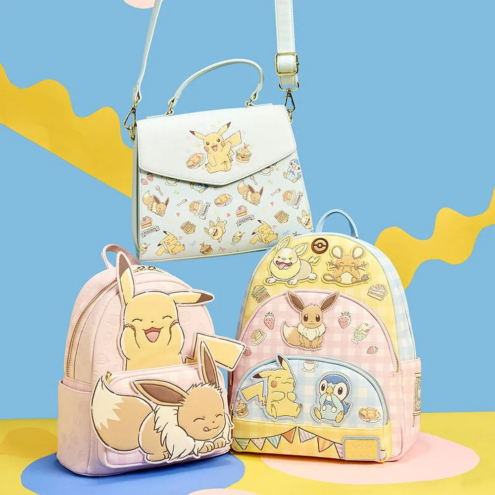 Loungefly x Pokémon Café Triple Pocket Mini Backpack