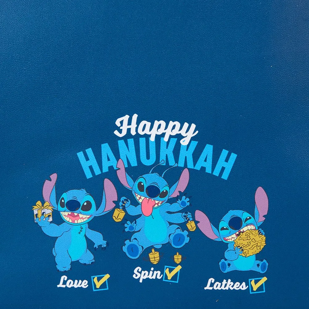 Loungefly x Stitch Hanukkah Menorah Light Up Mini Backpack