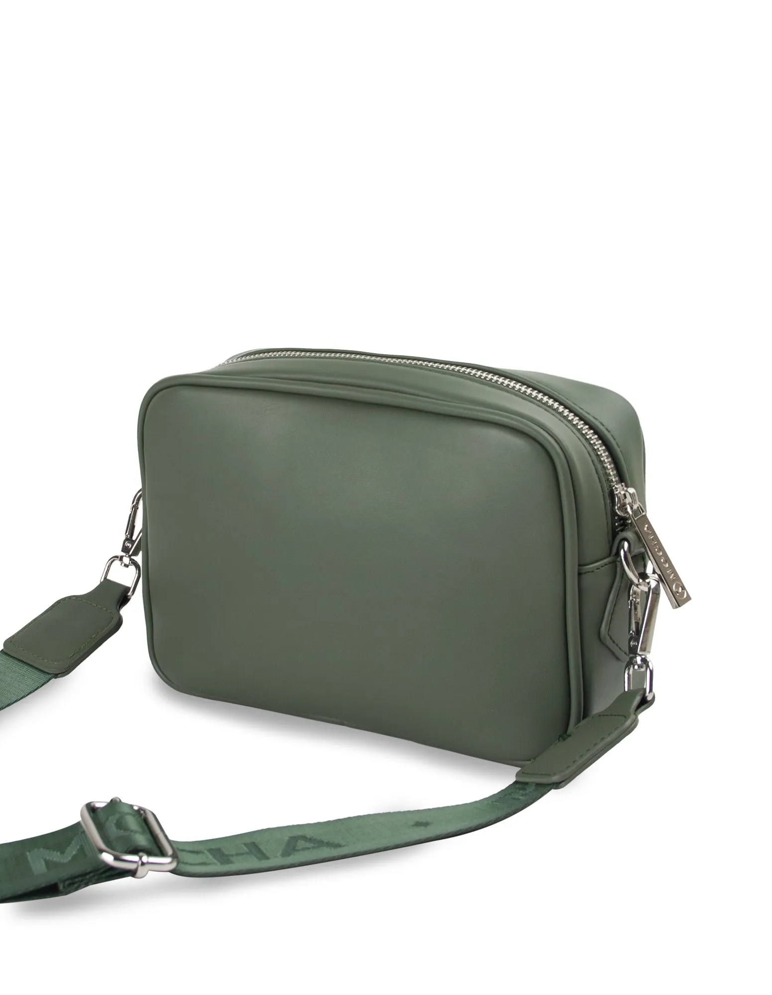 Mocha Tessa Crossbody Bag- Green
