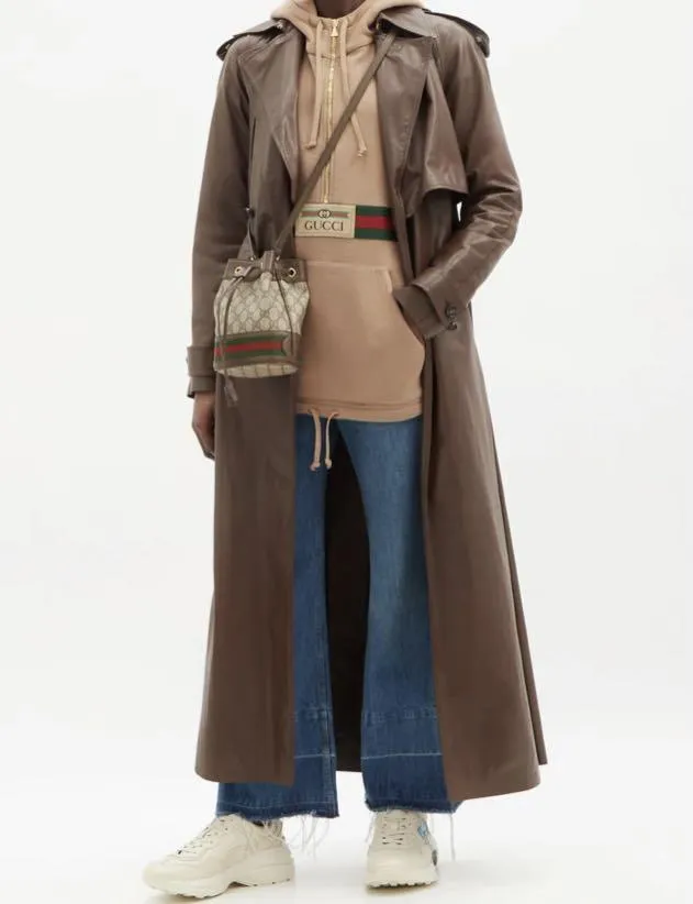 New Gucci Cowhide Shoulder Bag Classic Fashion Crossbody Bag Counter Original Single Top Quality Women's Bag