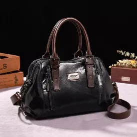 NEW Timeless Leather Tote, Raven Noir! Durable Vegan Leather