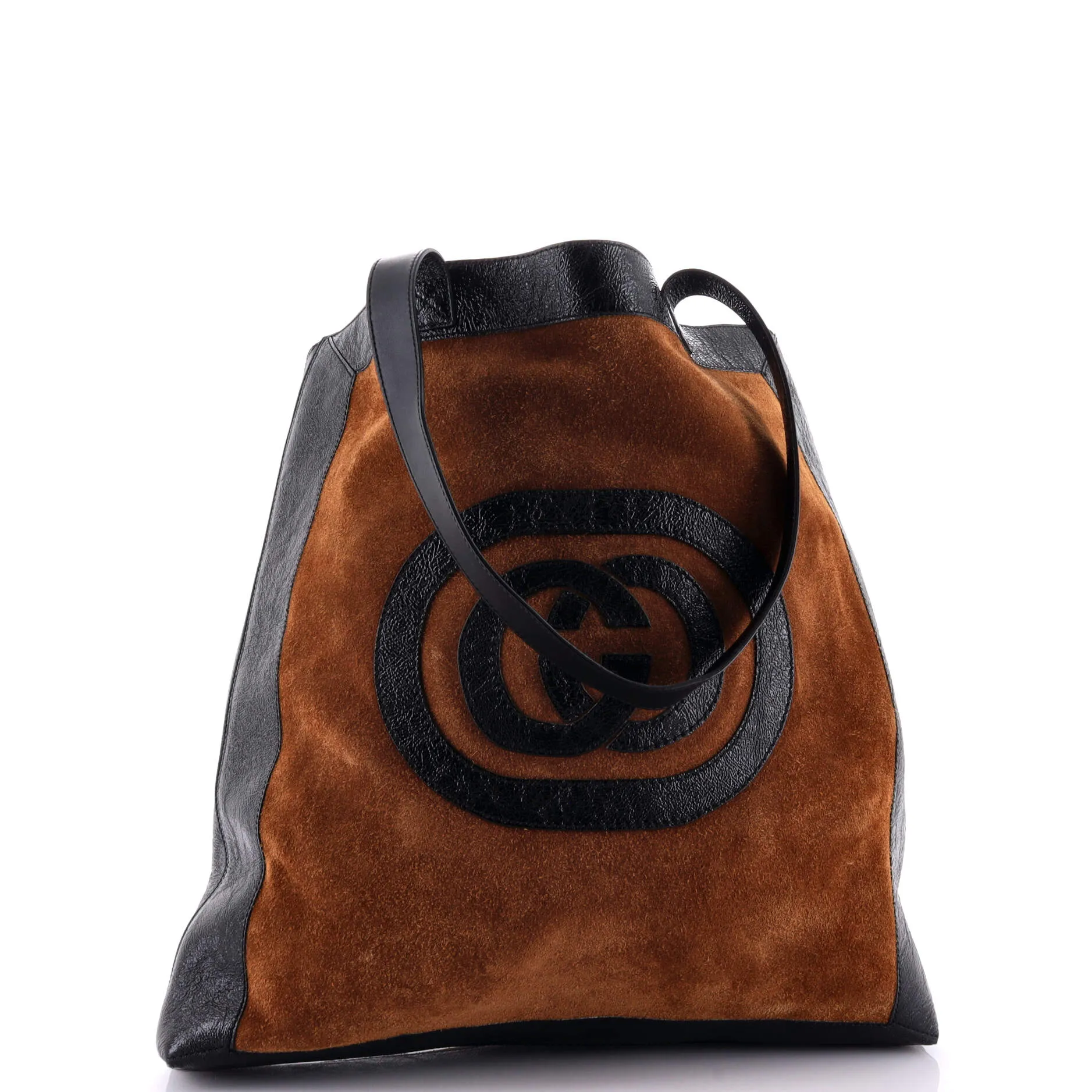 Ophidia Soft Open Tote Suede Large