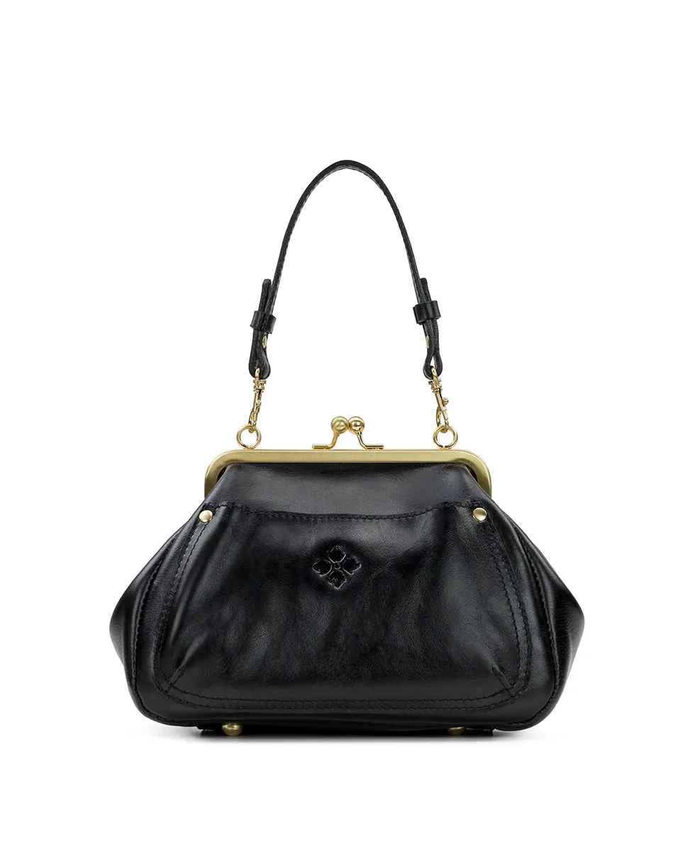 Patricia Nash Annie Frame Velvet Jacquard Crossbody Handbag