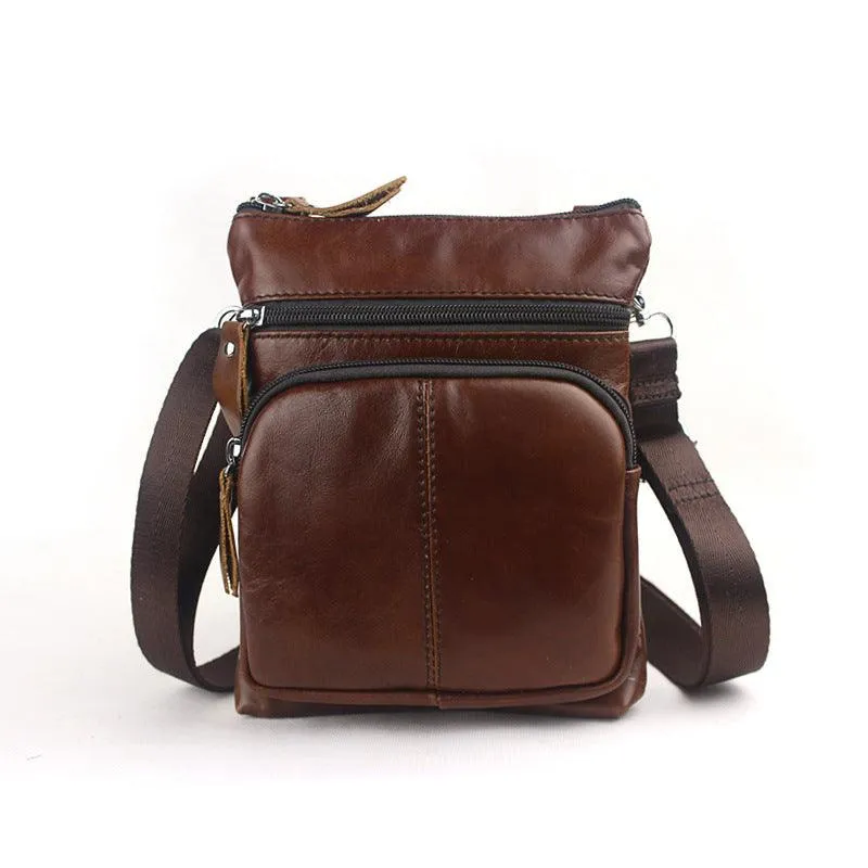 Retro Leather Shoulder Bag