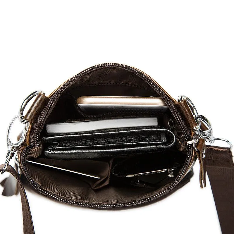 Retro Leather Shoulder Bag