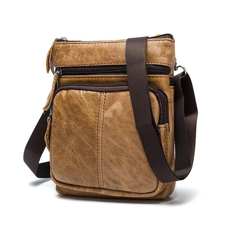Retro Leather Shoulder Bag