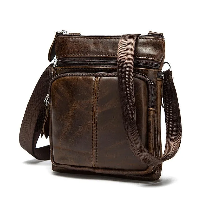 Retro Leather Shoulder Bag