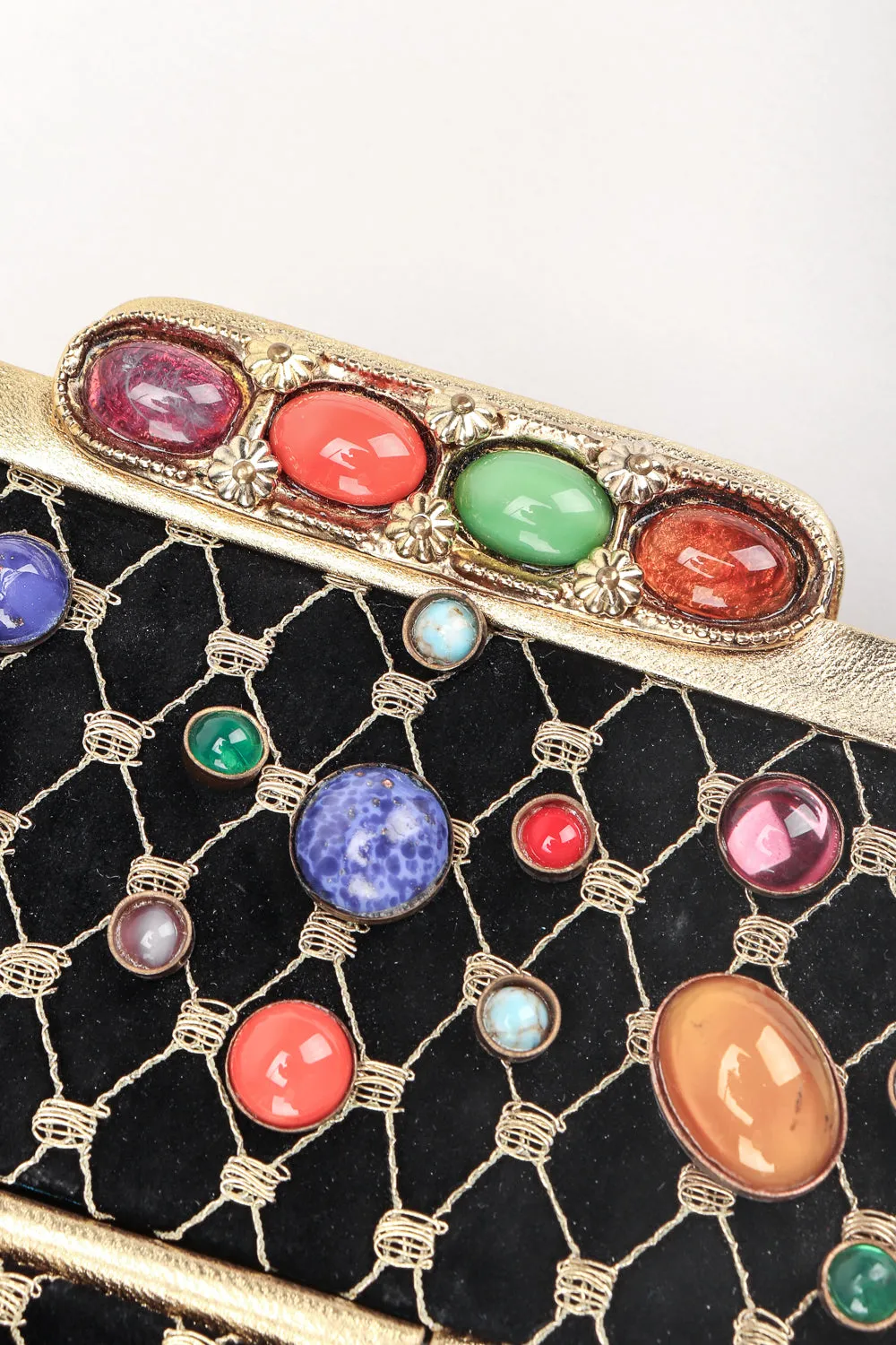 Royal Jeweled Box Bag