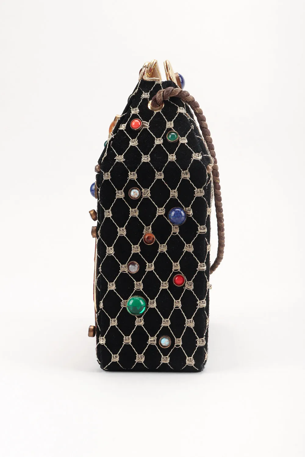 Royal Jeweled Box Bag