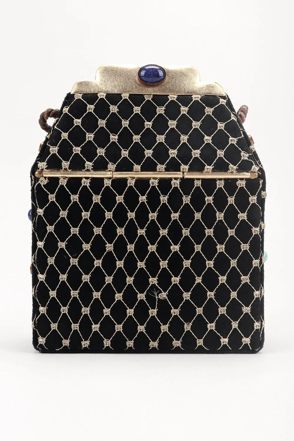 Royal Jeweled Box Bag