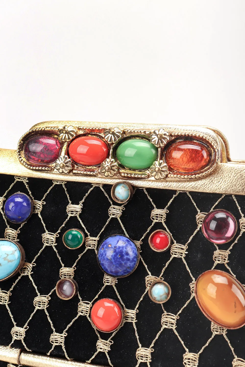 Royal Jeweled Box Bag