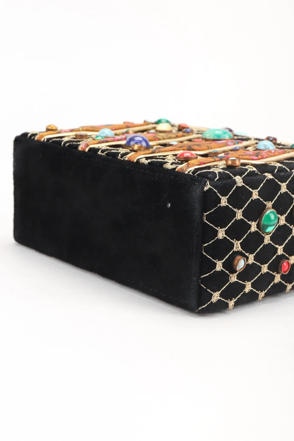 Royal Jeweled Box Bag