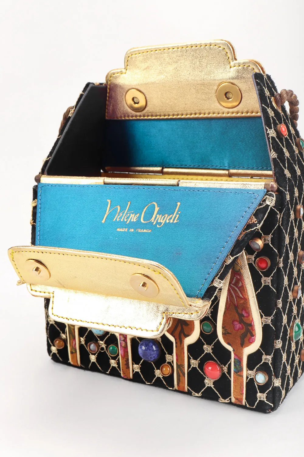 Royal Jeweled Box Bag