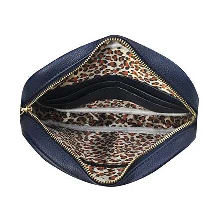 SALE! Navy Chic Faux Leather NGIL Crossbody Bag