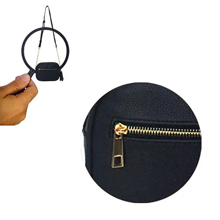 SALE! Navy Chic Faux Leather NGIL Crossbody Bag