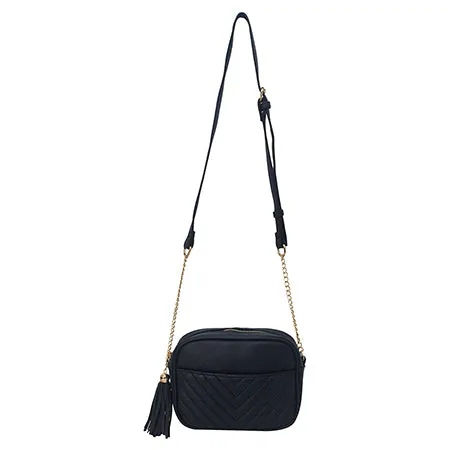 SALE! Navy Chic Faux Leather NGIL Crossbody Bag