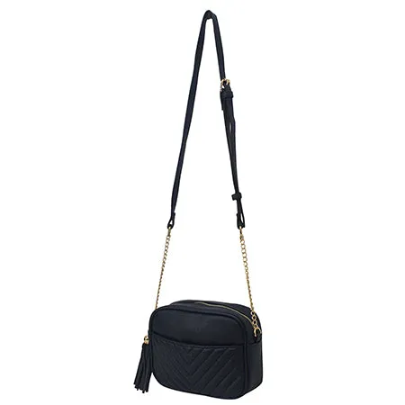 SALE! Navy Chic Faux Leather NGIL Crossbody Bag