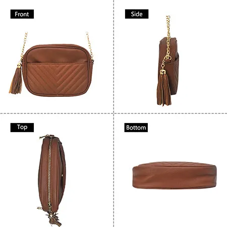 SALE! Navy Chic Faux Leather NGIL Crossbody Bag