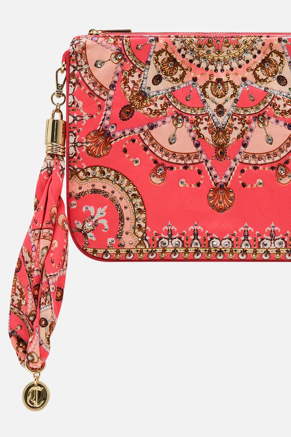 SCARF CLUTCH SHELL GAMES