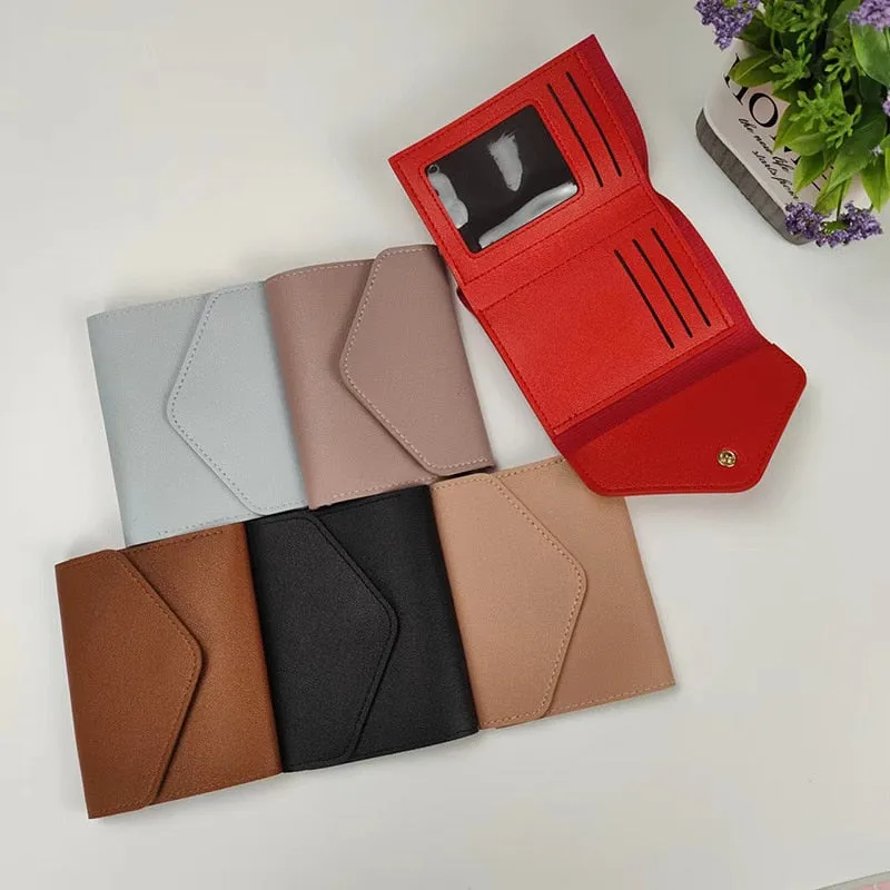Small and Compact Tri-fold Mini Purse Wallets