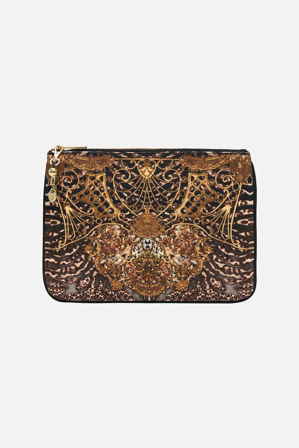 SMALL CANVAS CLUTCH ARMADA