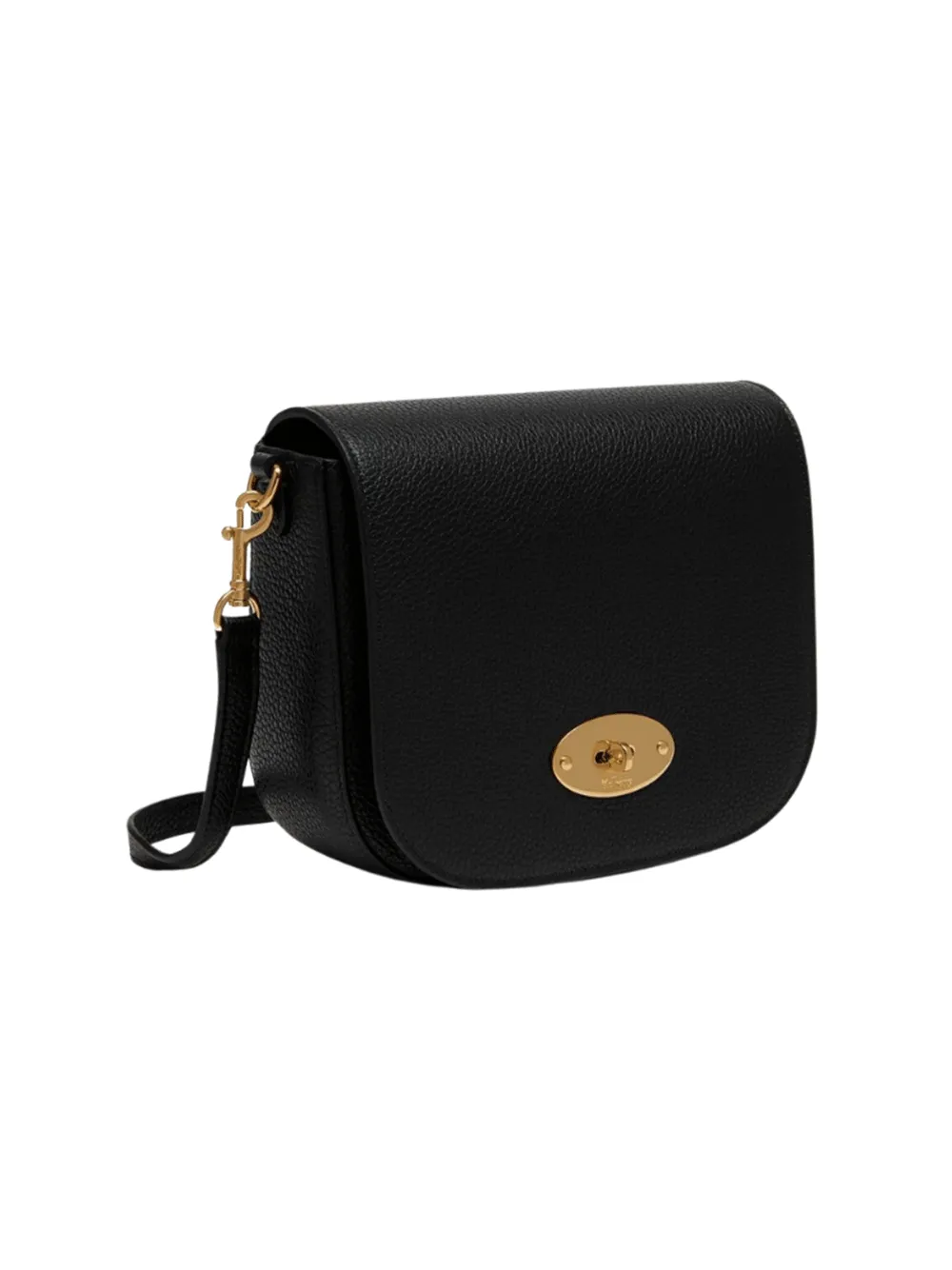 Small Darley Satchel Small Classic Grain (Black)