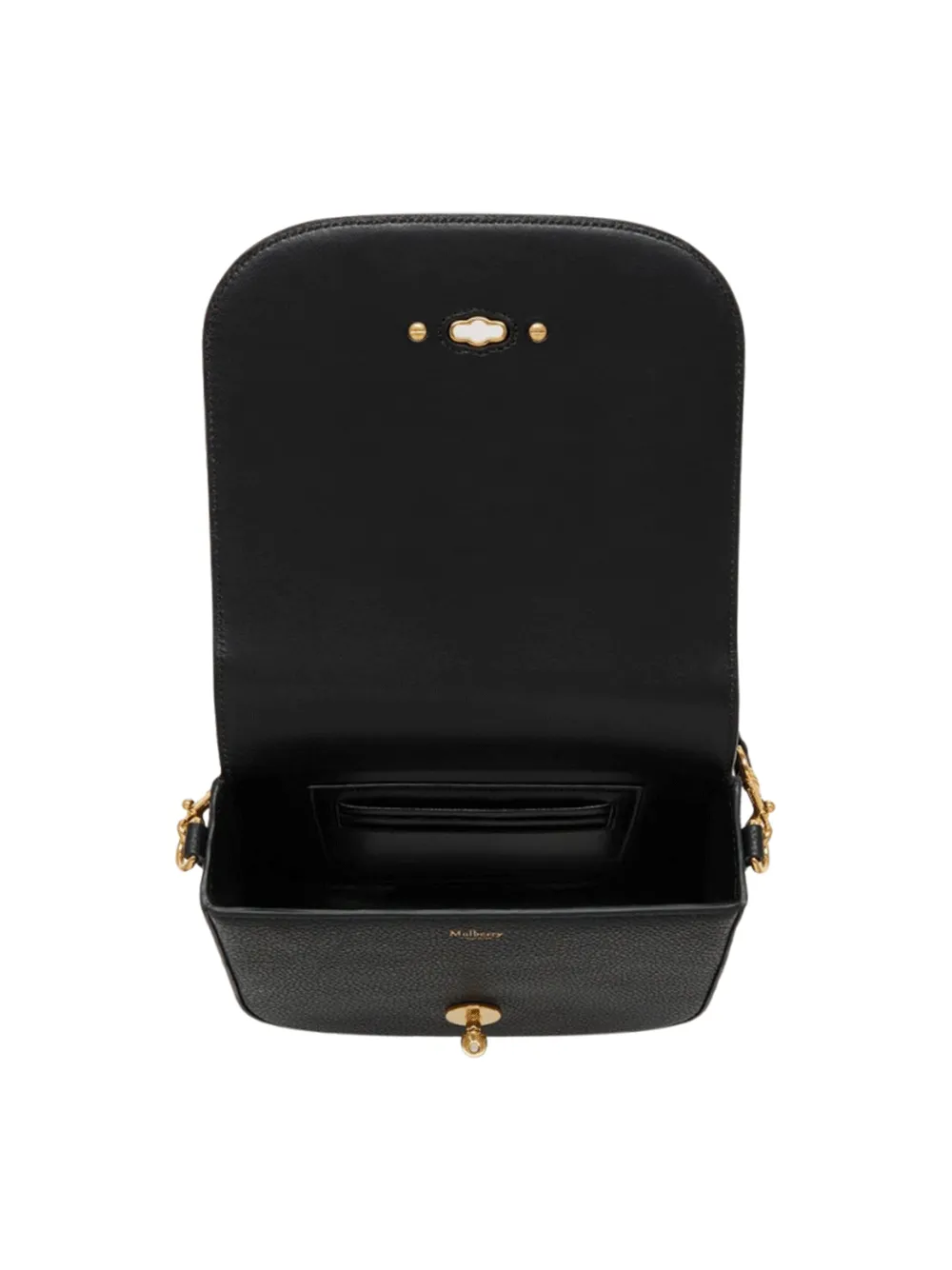 Small Darley Satchel Small Classic Grain (Black)