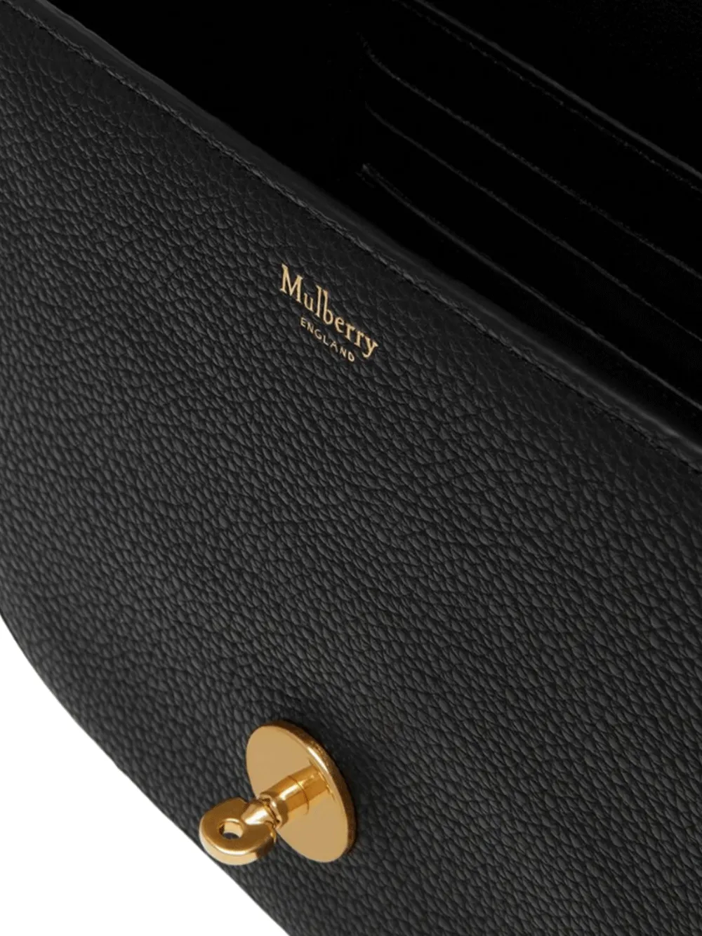 Small Darley Satchel Small Classic Grain (Black)
