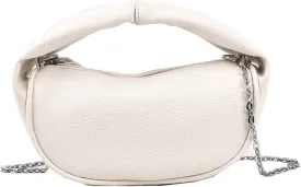 Small Shoulder Handbag for Women Fashion Mini Soft Crossbody Bag Lightweight Clutch Purse with Chain