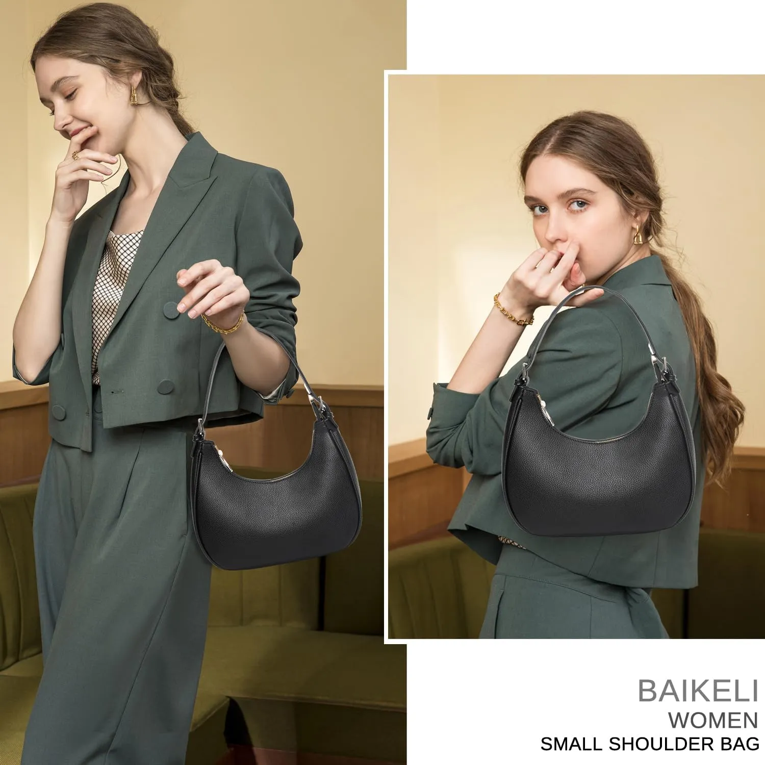 Small Tote Shoulder Bags Purses for Women Retro Classic Crossbody Bags Cute Clutch Purse and Handbag