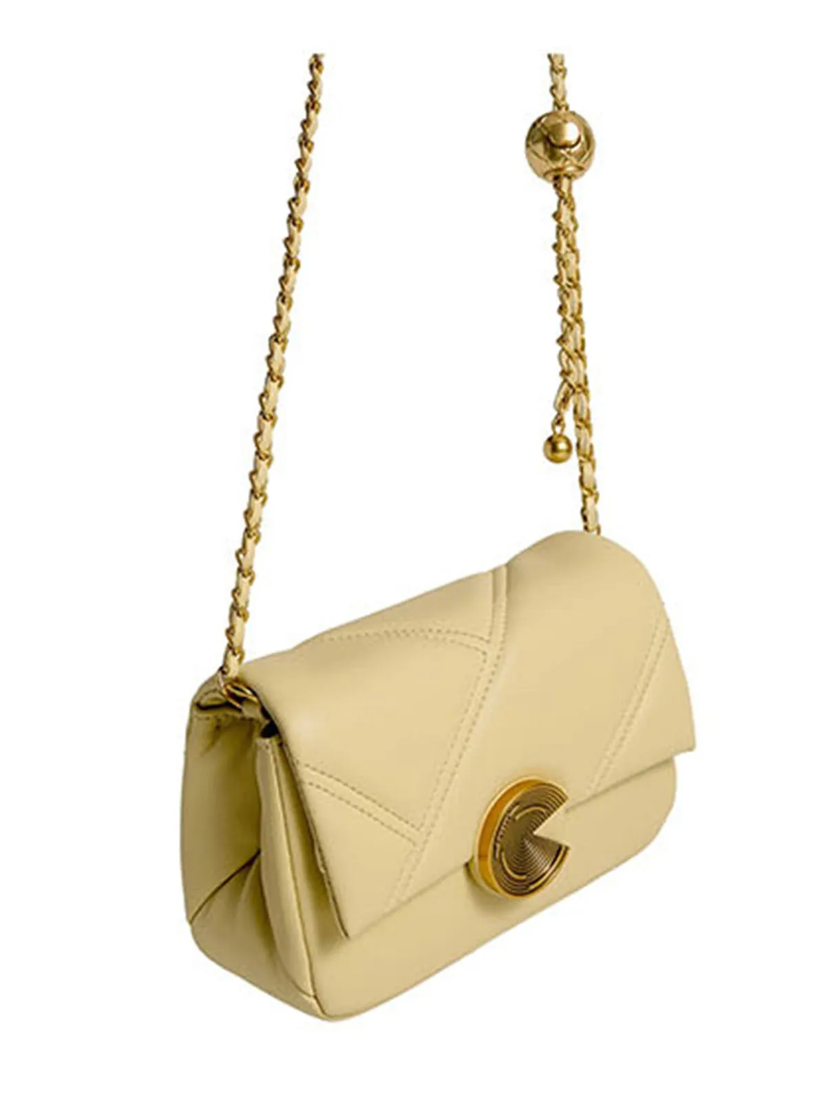 Smting | quilted chain bag with Disc Lock