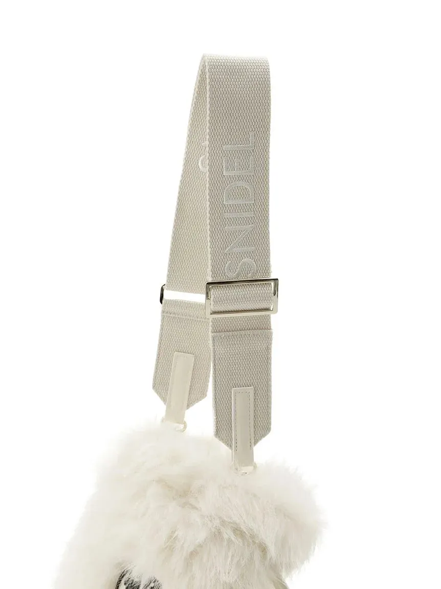 SNaMON Fluffy Faux Fur Shoulder Bag