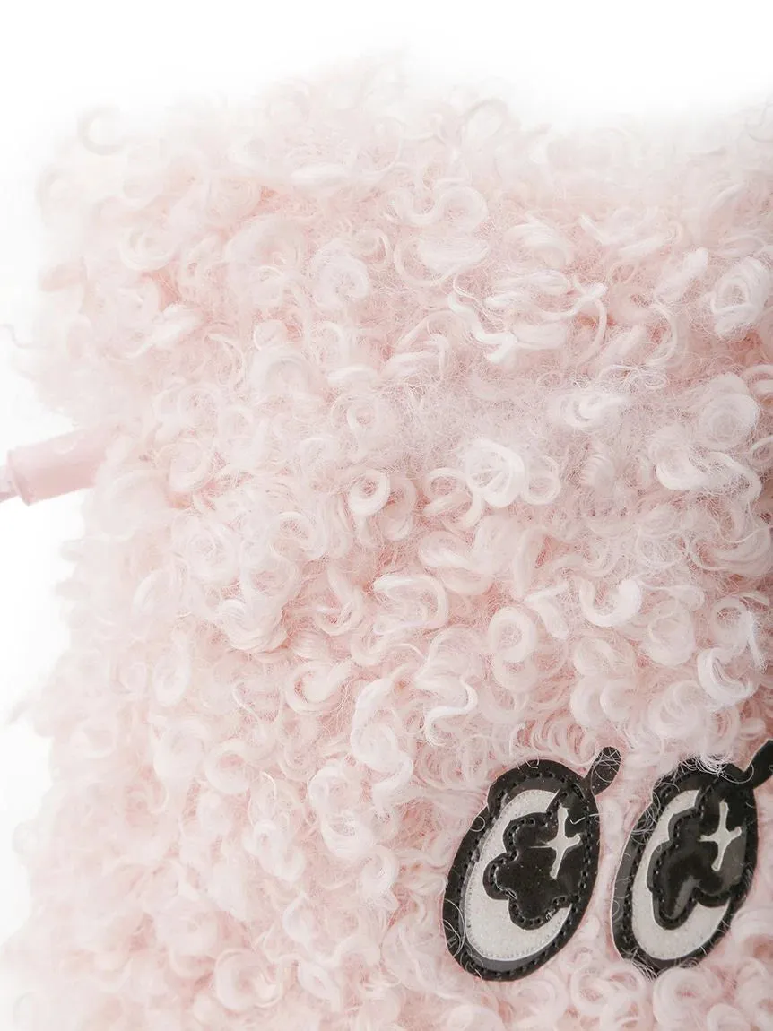 SNaMON Fluffy Faux Fur Shoulder Bag
