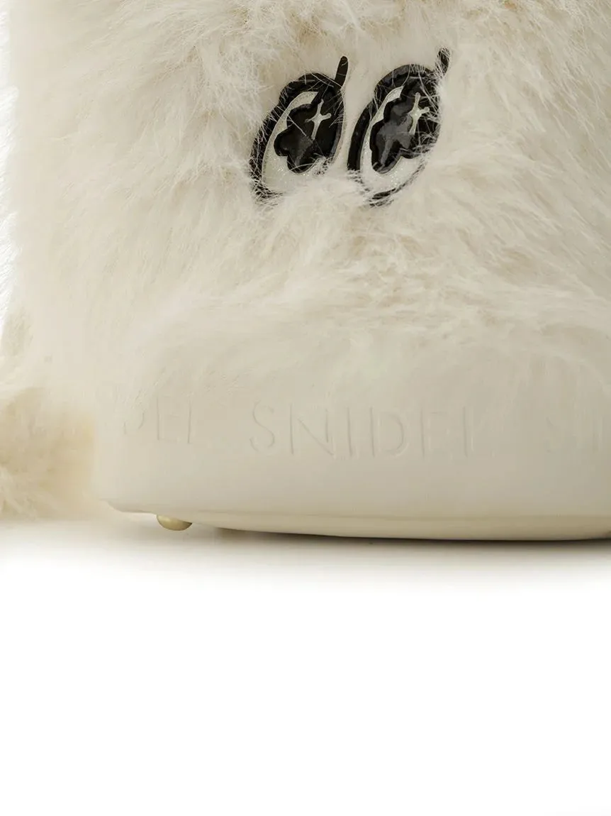 SNaMON Fluffy Faux Fur Shoulder Bag