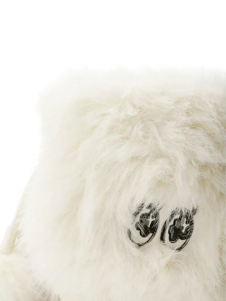 SNaMON Fluffy Faux Fur Shoulder Bag