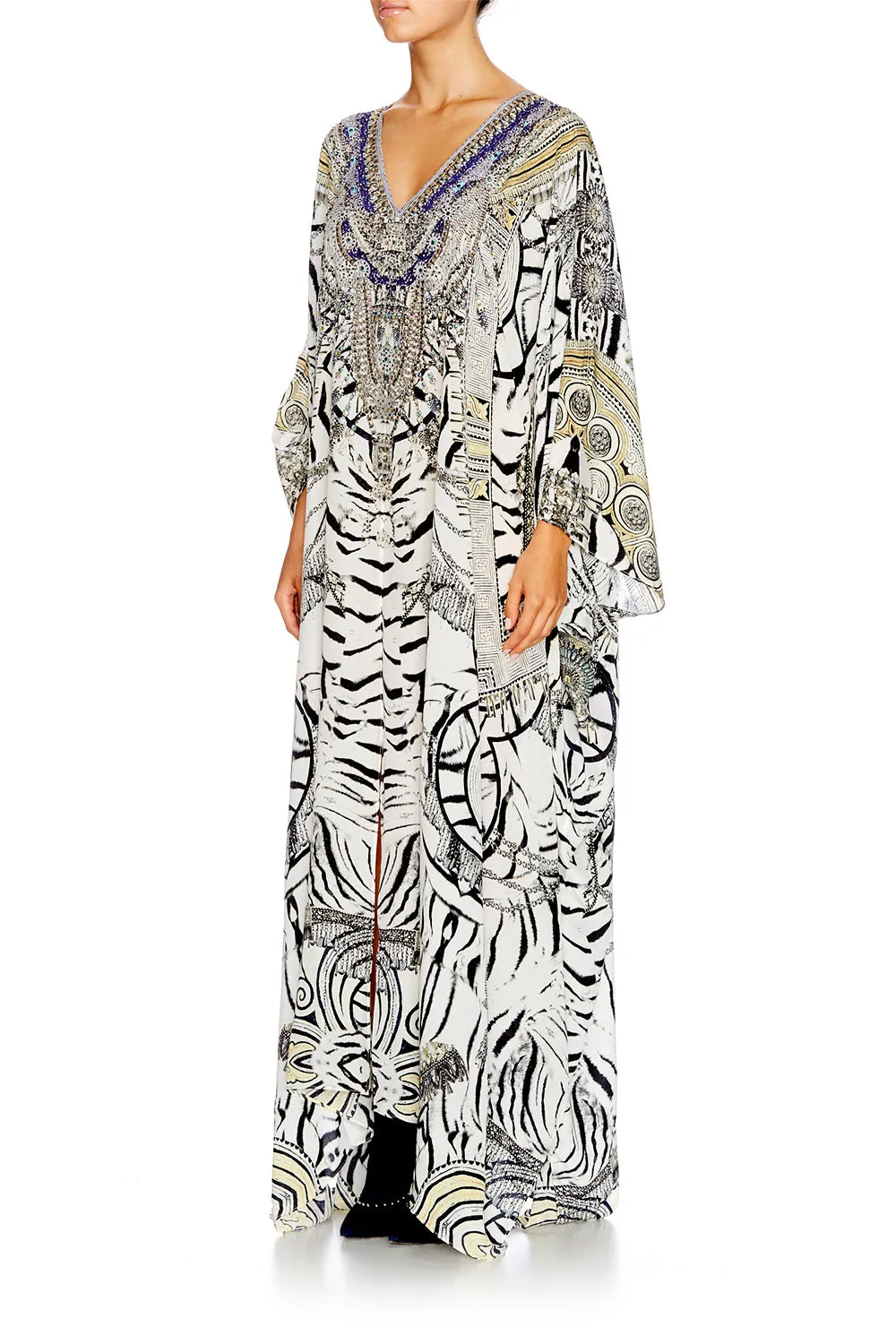 SPLIT FRONT & SLEEVE KAFTAN WILD BELLE