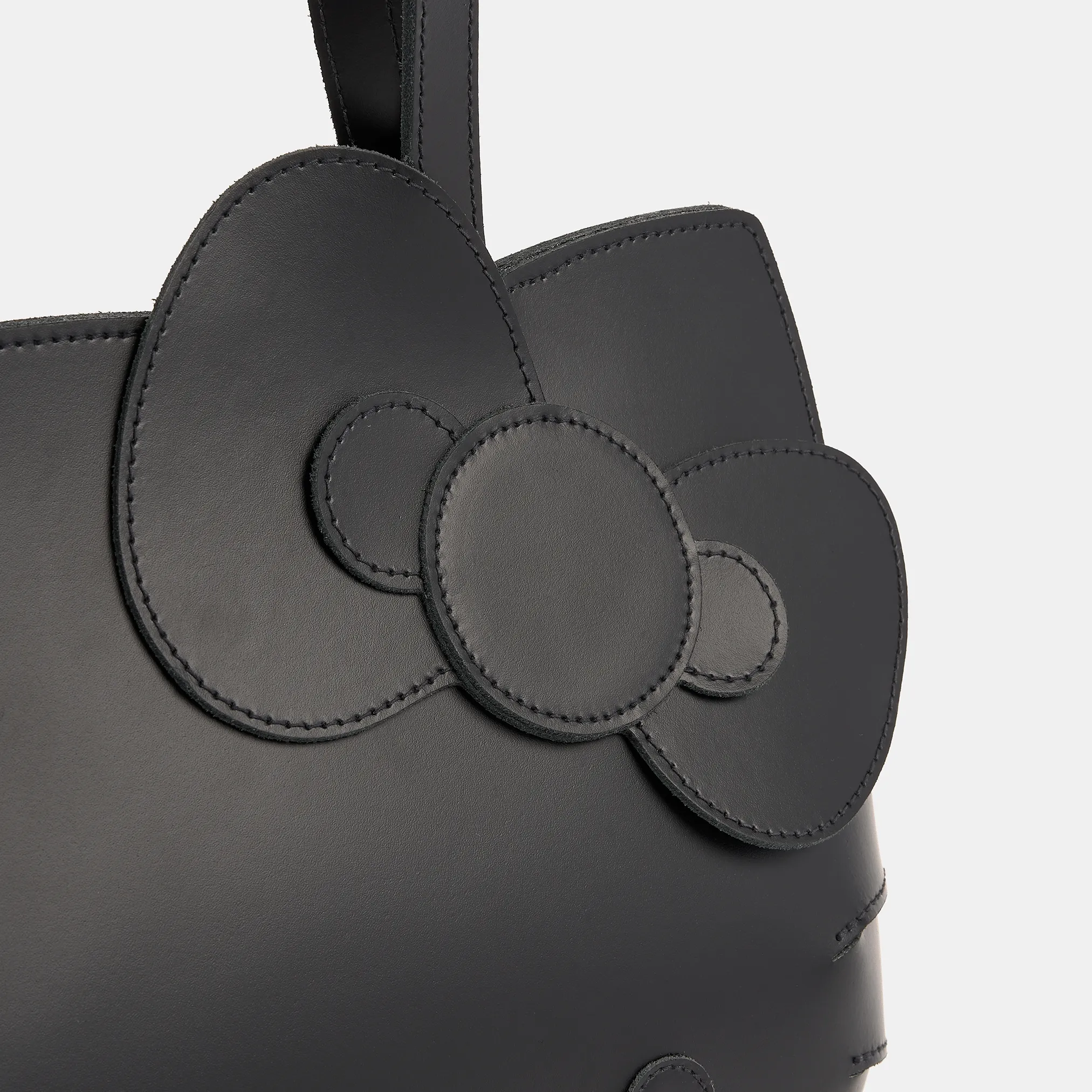 The Hello Kitty Face Tote - Black