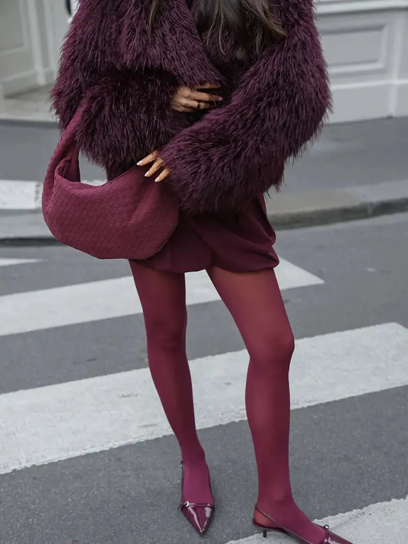 Tina | Woven Medium Suede Handbag with Knot Detail