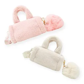 Tiny Treats Cozy Cloud Mini Duffle Bag w/ Bag Charm