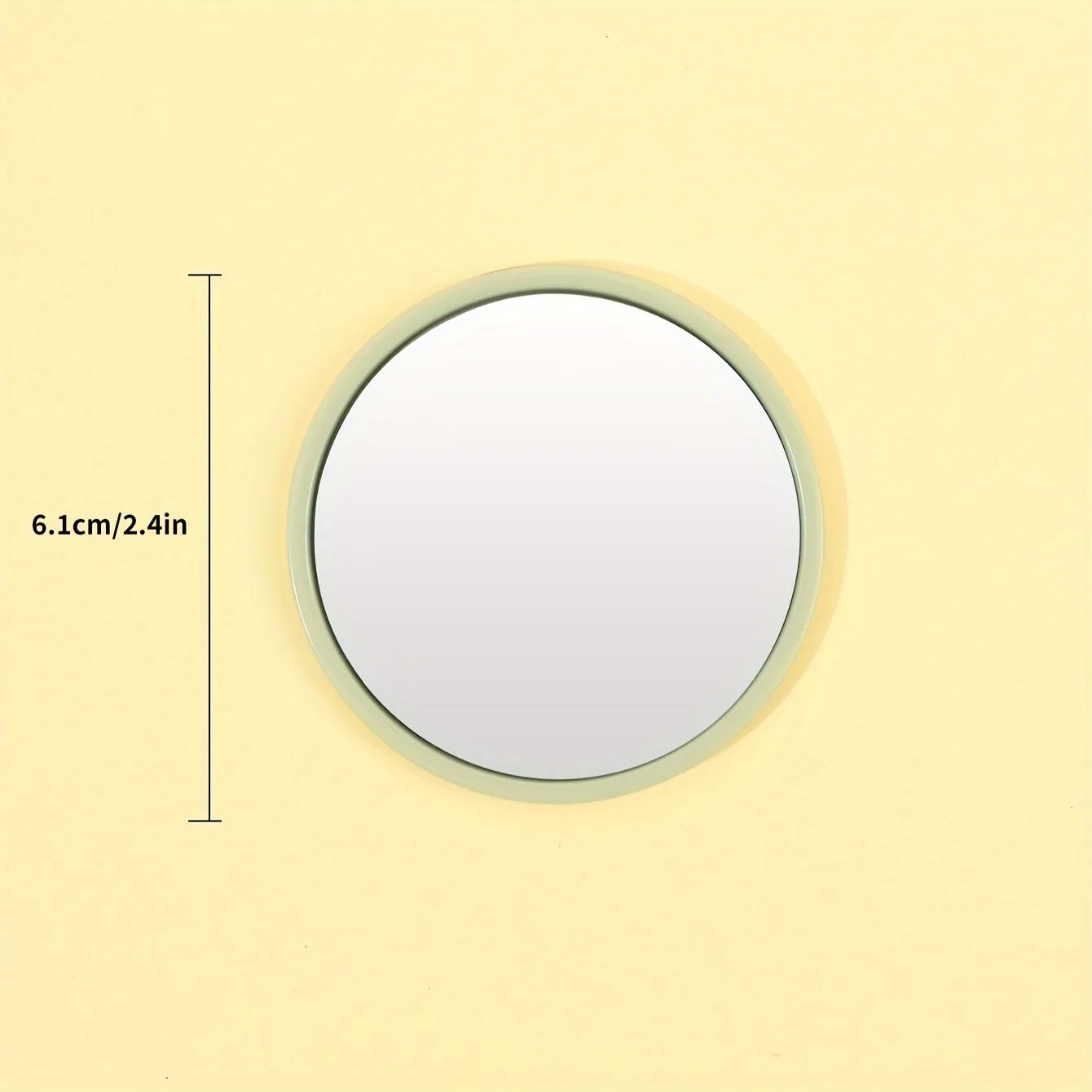 Travelfriendly Small Round Mirror for Makeup onthego