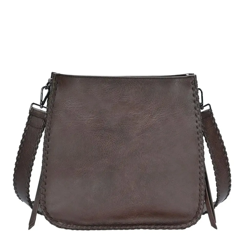 Whipstitch Crossbody Bag