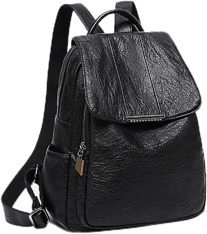 Women Backpack Purse Zocunuio Vintage Leather Knapsack Convertible Anti-theft Fashion Ladies Shoulder Bag